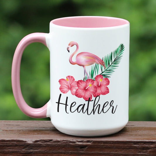 Pink Flamingo Mug